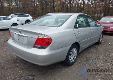 2005 Toyota Camry Le из США, поврежденный, VIN 4T1BE32K25U048881